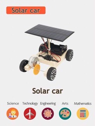 蒸汽木製建築玩具套裝,太陽能車,發電機科學套件,科學實驗套件,學生教學科學啟蒙家庭教育玩具