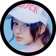 GANTUNGAN NJZ PIN NEW YEAR KEYCHAIN 58 MM KPOP IDOL KEYCHAIN UNOFFICIAL HAERIN HANNI HYEIN MINJI