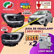 Perodua Axia SE Headlamp Original Lampu Depan Axia SE Lampu Besar Head Lamp 2017 - 2023