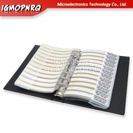 170/177 values 8500PCS 4250PCS 0201 0402 0603 0805 1206 SMD resistor 1% 0R~10M Resistors Sample Book