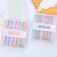 6 Pieces/Pack Morandi Color Highlighter