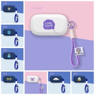 for ASUS ROG Cetra Open Wireless Open Ear Earbuds Earphone Silicone Case Cute  Earbuds Waterproof Sh