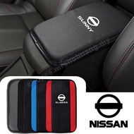 Car Arm Rest Pad For Nissan Livina Almera Frontier Sunny Navara 350Z 370Z Nismo Serena Teana X-Trail