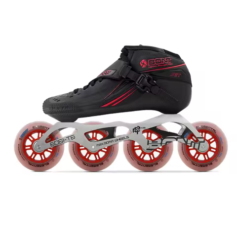 BONT Jet 2PT 165mm Kids' Inline Skates Professional Speed Boots Full Package Carbon Professional Ska