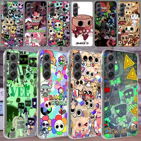 Game Dandys World Phone For Samsung A15 A25 A35 A55 A71 A51 Galaxy S9 S8 S10E A41 A31 A11 M12 M32 M3