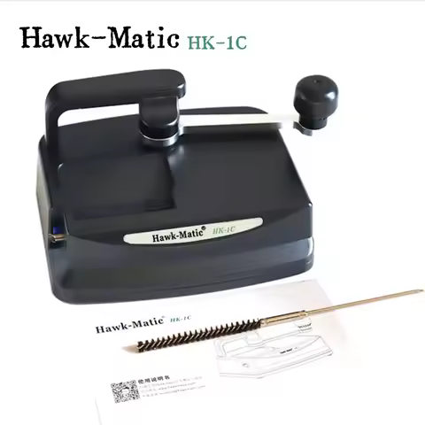 HK-1C DIY Cigarette Filler Tobacco Rolling Machine Turbine Cigarettes Maker for Injector Roller 6.5m