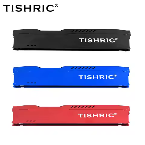 TISHRIC RAM Cooling Radiator Heatsink For Ram Memory DDR5 DDR4 DDR3 DDR2 DDR1 Desktop Ram Heat Sink 