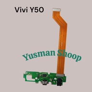 Charger Board Flexible/ Board Vivo Y50 Connector Case One Package