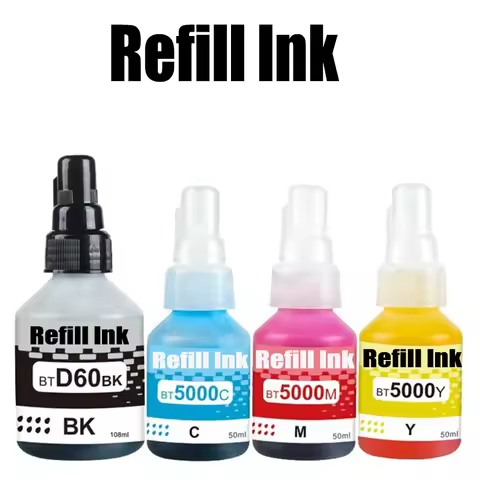 BTD60BK BT5000 Refill Dye Ink For Brother DCP-T220 T300 T310 T500W T420W T425W T426W T428W T510W T52