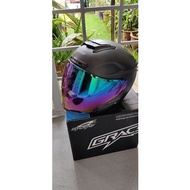 GRACSHAW GAIZER G838 VISOR RAINBOW - SIZE 60 PADDING M (DESIGN SHOEI J FORCE 4)