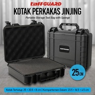 Safety Box Portable Tool Box Storage Tool Box Bag with Sponge Foam 25cm 34cm/
