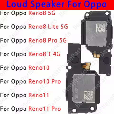 For Oppo Reno8 Reno8Lite Reno8Pro Reno8T Reno10 Reno10Pro Reno11 Reno11Pro Bottom Loudspeaker Sound 