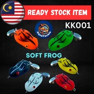 AquaTackle - 【KK001】Soft Frog Lure Snakehead Killer Topwater Fishing Lures Ikan Haruan Toman Killer 