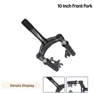 Front fork shock absorber hydraulic suspension fork reduces vibration 10 inch electric scooter front