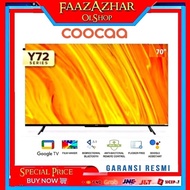 COOCAA 70Y72 4K HDR Google TV Digital TV 70Y72