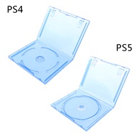 1ชิ้นที่เก็บแผ่น CD กล่องเกมเคสคลุมแผ่นดิสก์แบบเดี่ยวสำหรับเปลี่ยนชิ้นส่วนอะไหล่และอุปกรณ์เสริมสำหรับ PS5 PS4