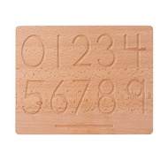 (XYSN) Alphabet Number Tracing Boards Double Sided Wood Learn to Write 123 Board for Kids Preschool 