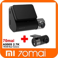 [Shop Malaysia] 70mai Dash Cam Pro Plus+ A500S Car Recorder 1car camera rear cam wifi app control GP