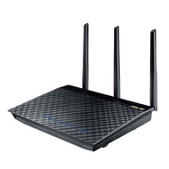Asus RT-AC66U 802.11ac Dual-Band Wireless-AC1750 Gigabit Router 2.4GHz/5GHz for up to super-fast 1.7