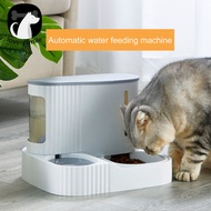 LOVELYSMILE 0.85L/3L Cat Food Bowl Dry Wet Separation Visual Window All-in-one Pet Cat Dog Double Bowl Food Water Dispenser Pet Supplies
