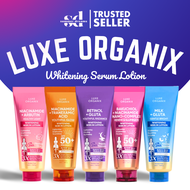 LUXE ORGANIX Whitening Serum Lotion 700ml Niacinamide + Alpha Arbutin, Bakuchiol, Retinol, Gluta