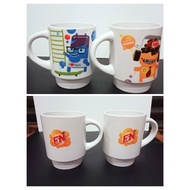 LIMITED EDITION  F&N CERAMIC MUG - COOL ICE CREAM SODA OUTRAGEOUS ORANGE