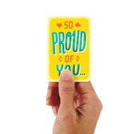 MINI GREETING CARD - HALLMARK - ALWAYS PROUD OF YOU