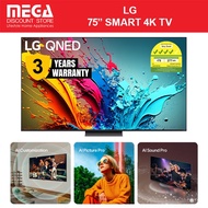 LG 75QNED86TSA 75" QNED 4K SMART TV | Free WMT + $50 Grocery Vouchers Redeem LG By 31 Dec 25