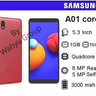 Samsung A01 core RAM 1/16 GB