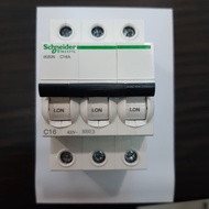 #Terbaikk Mcb Ik60N 3P 16A 6Ka Schneider Original