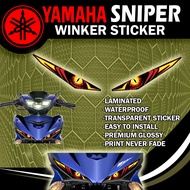 YAMAHA SNIPER 150 155 WINKER STICKER / SNIPER 155 STICKER / SNIPER 150 WINKER STICKER / STICKER