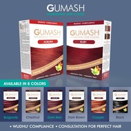 GUMASH Wudhu Compliance Hair Colouring Inai Rambut Patuh Syariah Pewarna Halal