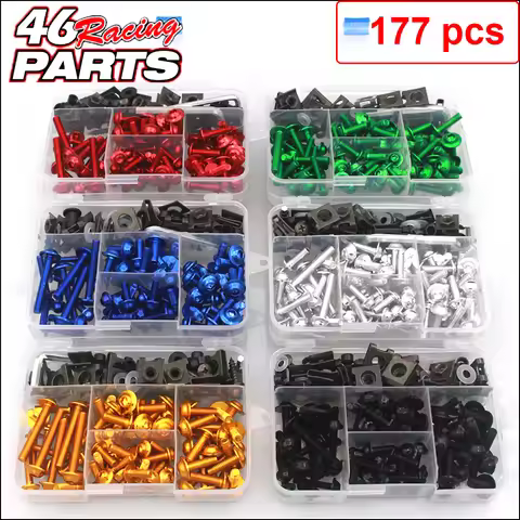 Motorcycle Fairing Bolts Kit Bodywork Screws Nut For Yamaha yz dz bws ybr 125 r125 tmax t max 530 50