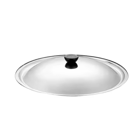 New Universal Pot Cover Stainless Steel Round Frying Pan Cover 18-32cm Anti-scalding Wok Pan Lid Kit