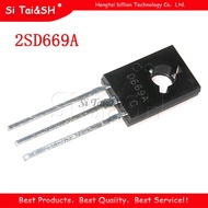 10PCS 2SD669A TO 126F 2SD669 D669A D669 TO 126 Triode new and original