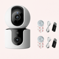 Miui | Dual Camera Home Surveillance Wi-Fi Camera 360 Degrees HD Night Vision