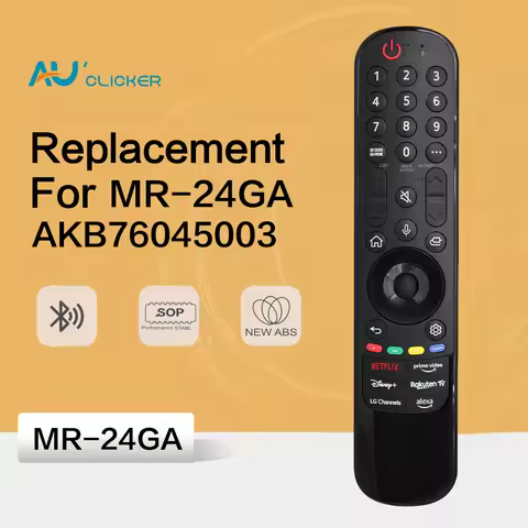AKB76045003 Voice Magic Remote Control with Voice and Pointer Functions Compatible with MR24GA 43NAN