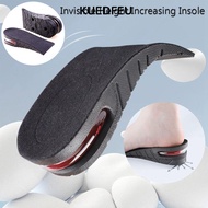 KUEDFEU Elevator Shoes Cushion Heighten Breathable Men Heel Insert