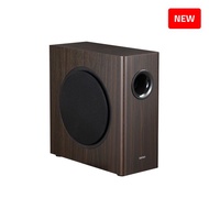 Edifier T5s ซับวูฟเฟอร์ขับเคลื่อน  กำลังขับรวม 70W RMS วูฟเฟอร์ระยะไกล 8 นิ้ว ความถี่ต่ำถึง 35Hz การ