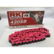 Chain (RK) Pink FR 420 SB 120 Links (No O-Ring Gift Joint)