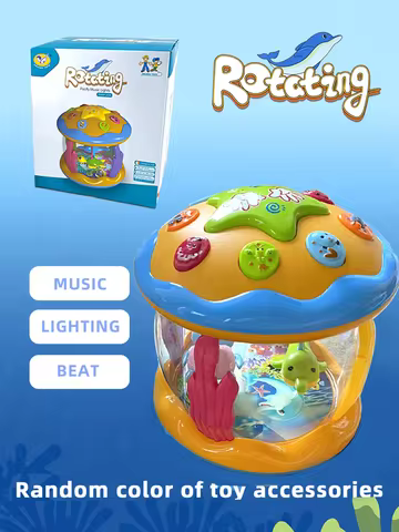 Ocean Projector Luminous Toys Music Baby Toys for 12-18 Months Toddlers 6 to 12 Months Toddlers Craw