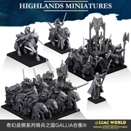 [DND] Fantasy War Chess Knight Country GALLIA Collection Three Pilgrim Skeleton Old World Resin Boar