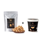 D.MasKing Combo 2 - Premium Musang King Gelato 400ml (Halal) &amp; Durian Truffle Popcorn