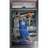 PSA 9 1992 Upper Deck Shaquille O'Neal