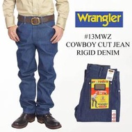 【原色28-42腰】美國藍哥WRANGLER 13MWZ Cowboy Cut 深藍15OZ重磅硬挺 經典款直筒牛仔褲
