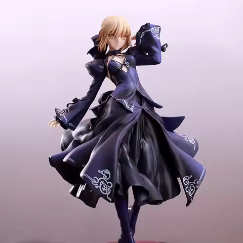 25cm Fate/Stay Night Saber Alter - Pvc Anime Figurine Formal Dress Version Swapable Stylish Room Dec