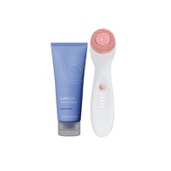 [全新]  美國 nuskin 洗面機+洗面奶 玫瑰金 ageLOC LumiSpa® iO 連護膚導頭（基礎型）ageLOC LumiSpa® 平衡淨膚露（適合中性及混合性肌膚）