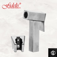 Fidelis Toilet Hairline Stainless Steel Square Bidet Spray FT-5039S