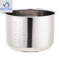 [in stock]6L Pressure Cooker Inner Pot Rice Pressure Cooker Liner Stainless Steel Inner Pot Minute Pressure Cooker Liner 5ING