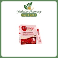 【Best Seller】 Ferrolip FORTE Iron Multivitamin Supplement Lemon Flavour Improve Anaemia